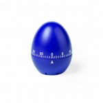Minuteur publicitaire en forme d'œuf couleur bleu