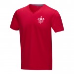 T-shirt personnalisé rouge avec logo