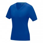 Impression sur t-shirt femme col V 200 g/m2 couleur bleu roi