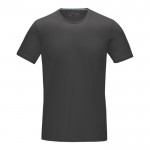 T-shirt écologique en coton bio GOTS 200 g/m2 couleur gris foncé