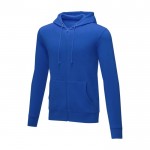 Sweat à capuche homme en coton 240 g/m2 Elevate Essentials couleur bleu