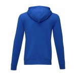 Sweat à capuche homme en coton 240 g/m2 Elevate Essentials couleur bleu deuxième vue arrière