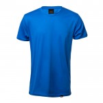 T-shirt personnalisé écologique RPET 135g/m2 couleur bleu