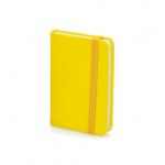 Bloc-notes A7 personnalisé pour entreprise couleur jaune