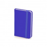 Bloc-notes A7 personnalisé pour entreprise couleur bleu
