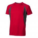 T-shirt publicitaire pour le sport 145 g/m2 couleur rouge