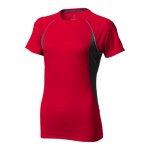 T-shirt technique de sport femmes 145 g/m2 couleur rouge