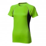 T-shirt technique de sport femmes 145 g/m2 couleur vert