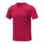 T-shirt personnalisé en polyester 105 g/m2 couleur rouge
