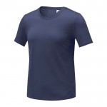 T-shirt en polyester femme 105 g/m2 couleur bleu marine