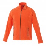 Veste polaire avec logo entreprise 180 g/m2 couleur orange