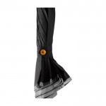 Parapluie à huit faces en nylon 190T couleur noir quatrième vue