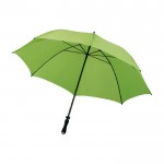 Parapluie manuel avec sangle d'épaule couleur vert clair troisième vue