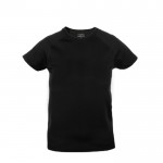 T-shirt personnalisable respirant 135 g/m2 couleur noir