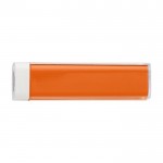 Batterie externe personnalisée et compacte couleur orange première vue