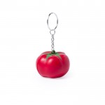 Porte-clés anti-stress en forme de fruit couleur rouge