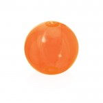 Ballon de plage publicitaire aux couleurs vives couleur orange