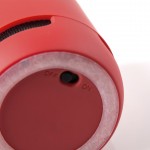 Enceinte personnalisée compacte et colorée couleur rouge 3e vue