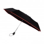 Parapluie automatique en pongée 190T tempête Ø97 couleur rouge deuxième vue