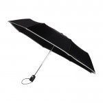 Parapluie automatique en pongée 190T tempête Ø97 couleur gris clair quatrième vue