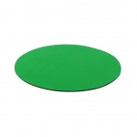 Tapis de souris circulaire et coloré couleur vert