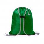 Sac à dos cordon personnalisable avec logo couleur vert première vue
