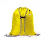 Sac à dos cordon personnalisable avec logo couleur jaune première vue