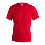 T-shirt publicitaire en coton épais 180 g/m2 couleur rouge