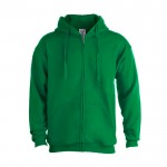Veste à capuche personnalisée 280g/m2 couleur vert