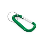 Porte-clés avec mousqueton personnalisable couleur vert