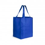 Grand sac avec logo non tissé 80g/m2 couleur orange