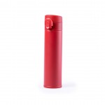 Thermos personnalisé en acier inoxydable couleur rouge