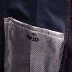 Sac à dos antivol avec protection RFID couleur rouge deuxième vue