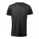 T-shirt personnalisé écologique RPET 135g/m2 couleur noir