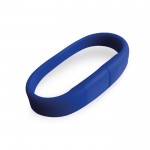 Bracelet USB personnalisable bleu