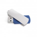 Clé USB avec grande zone d'impression bleu