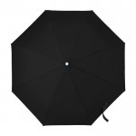 Parapluie pliant automatique avec housse couleur noir deuxième vue