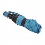 Parapluie pliant automatique avec housse couleur bleu ciel septième vue