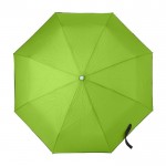 Parapluie pliant automatique avec housse couleur vert clair première vue