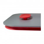 Boîte à lunch avec diviseur et support couleur rouge deuxième vue alternative