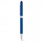 Plaisant stylo personnalisable au design arrondi couleur bleu roi