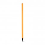 Crayon de couleur fluo personnalisable couleur orange première vue