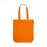 Sac avec coton recyclé, plusieurs coloris offerts 220 g/m² couleur orange première vue