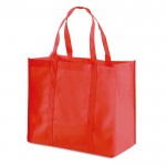 Grand sac de course personnalisable couleur rouge