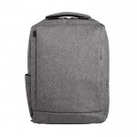 Sac à dos PC 15,6'' en polyester 300D à sangle pour valise couleur gris première vue