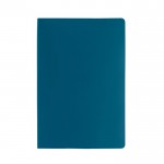 Carnet A5 en papier-pierre résistant à l'eau, pages unies couleur bleu première vue