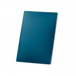 Carnet A5 en papier-pierre résistant à l'eau, pages unies couleur bleu