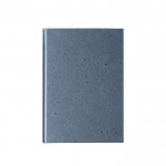 Carnet de notes durable à couverture rigide couleur bleu première vue