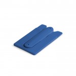 Porte cartes avec support mobile couleur bleu