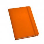 Carnet personnalisé couleur orange